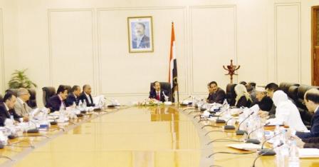 من اجتماع مجلس الوزراء أمس